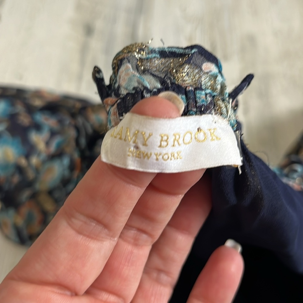 Ramy Brook Printed Willow Off The Shoulder Mini Dress - Picture 5 of 8